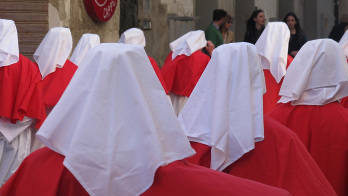 Le conraternite in processione il Venerdì Santo