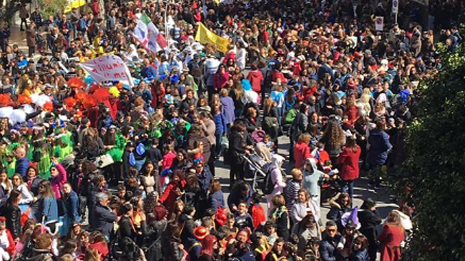 Corso Umberto a Carnevale