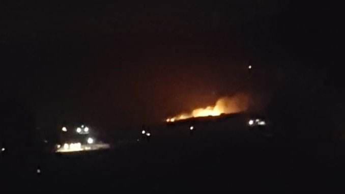 Incendio campagne Licata