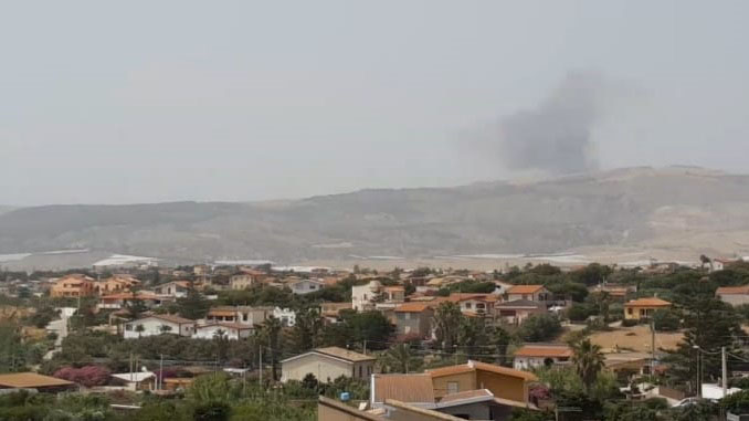 Incendio bosco Galluzzo