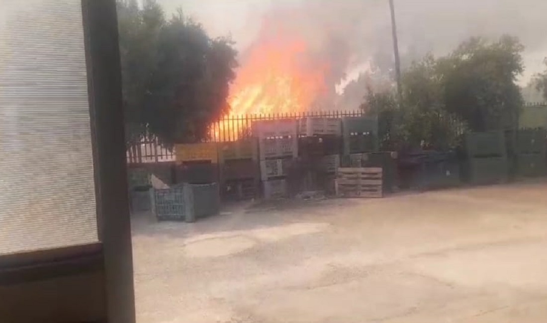 Incendio villetta