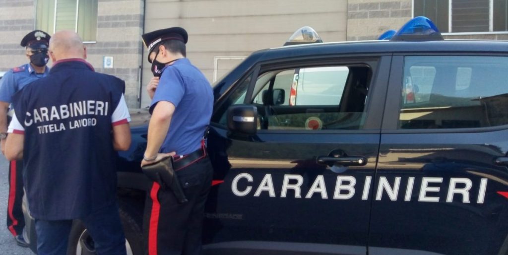 Carabinieri tutela lavoro